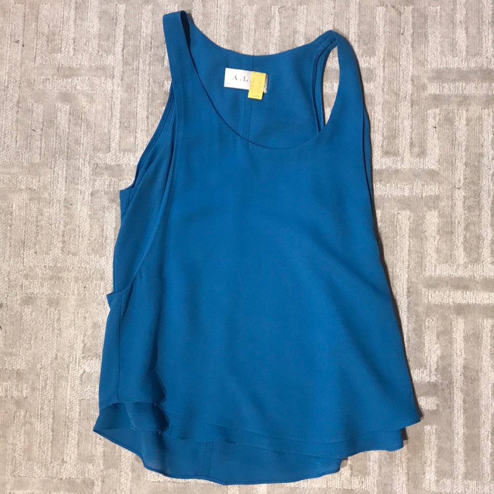 Blue tank top